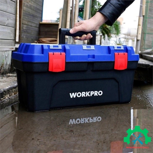 Thùng đồ nghề bằng nhựa, kích thước 22.5 inches Workpro - WP283003 