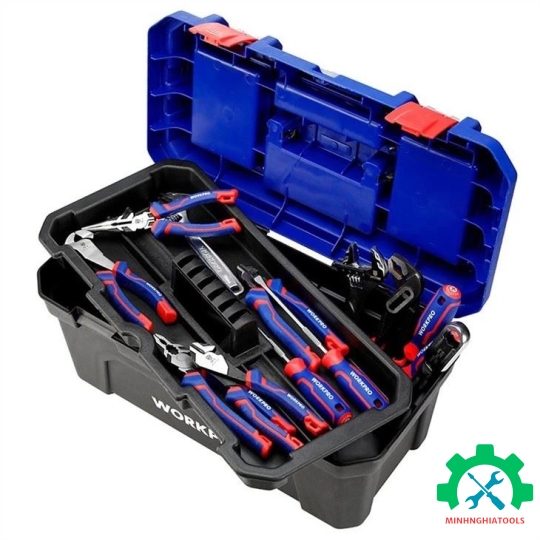 Thùng đồ nghề bằng nhựa, kích thước 22.5 inches Workpro - WP283003 