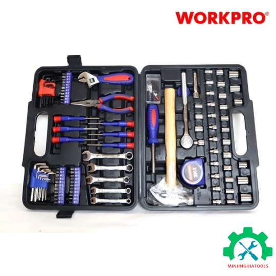 Bộ đồ nghề 165 chi tiết Workpro WP209022 