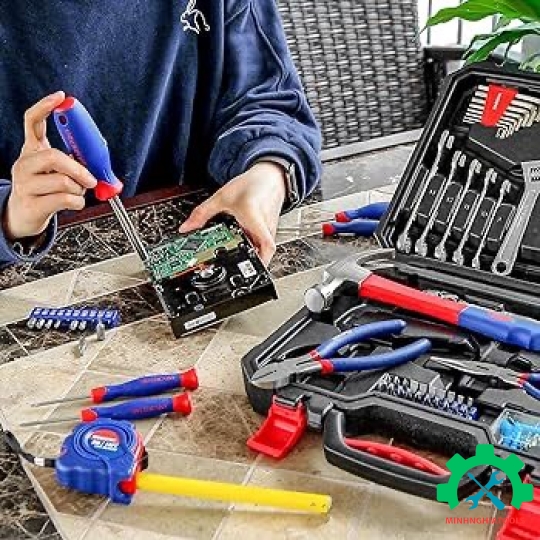 Bộ đồ nghề 165 chi tiết Workpro WP209022 
