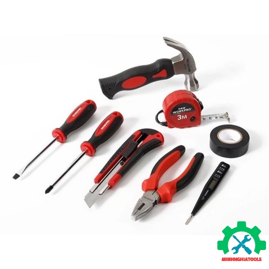 Bộ đồ nghề 8 chi tiết Workpro - WP209001 