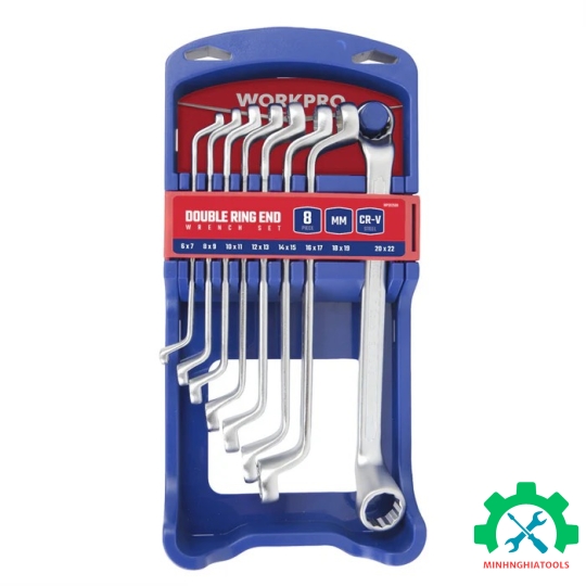 Bộ cờ lê 2 đầu vòng 8 chi tiết Workpro - WP202509