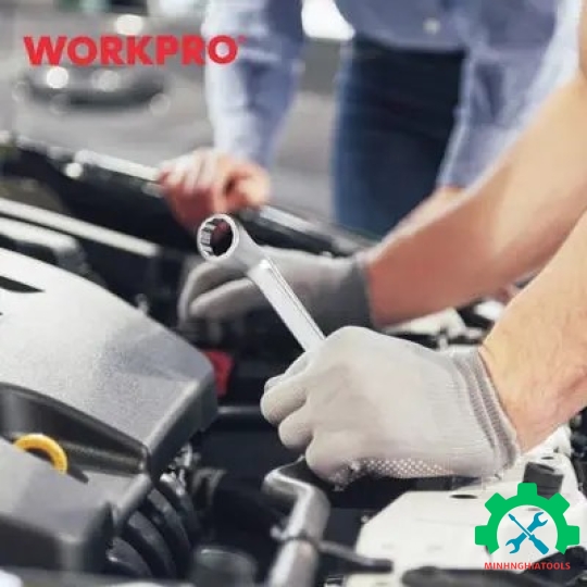 Bộ cờ lê 2 đầu vòng 8 chi tiết Workpro - WP202509