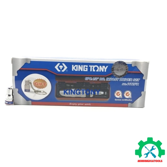 Bộ vít đóng 4 mũi Kingtony 4112FR11 ( đi kèm móc khóa )