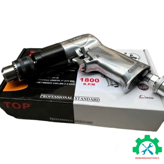 Máy khoan hơi (mũi khoan 10mm) 3/8-dạng súng PAG-402 TOP 