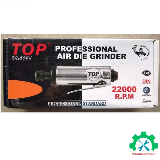 Máy mài hơi Top PA-3201 (Trắng ) 22000 R.P.M 
