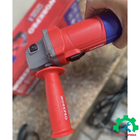 Máy mài góc 100mm, công suất 750W/Công tắc trượt Workpro - WP472022