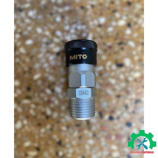 Đầu nối hơi cao cấp Mito-SM răng ngoài kích thước lẻ có SM20, SM30, SM40