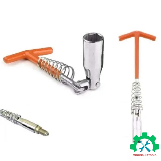 Tuýp mở bugi  chữ T 16mm Asaki AK-7605 