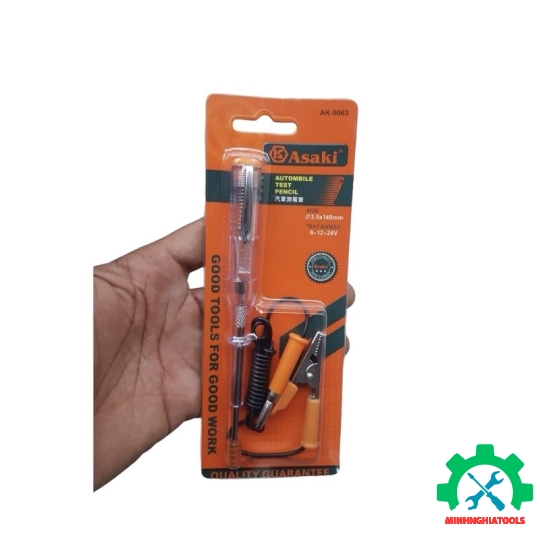 Bút thử điện một chiều DC Asaki AK-9063 