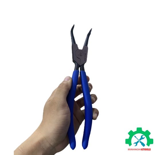 Kìm mở phe ngoài Kingtony 68SB-10 loại cong dài 250mm mũi 2.3mm 