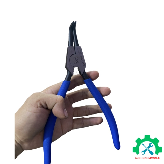 Kìm mở phe ngoài Kingtony 68SB-10 loại cong dài 250mm mũi 2.3mm 