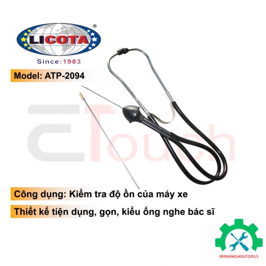 Ống nghe kiểm tra độ ồn máy móc Licota ATP-2094 