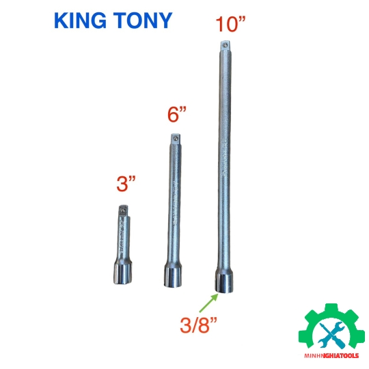 Đầu nối dài 3/8 Kingtony 3221M  đầu vuông 9.5mm 