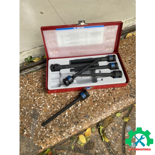 Bộ tube đen mũi lục giác dài 1/2 6 chi tiết H5-H14 Kingtony 4476MP