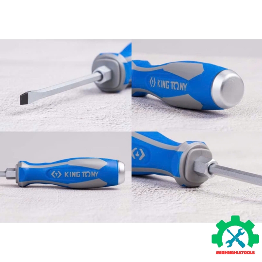 Bộ tua vít đóng  Kingtony 8 chi tiết 35208MR (6 vít đóng + 2 vít  lùn)