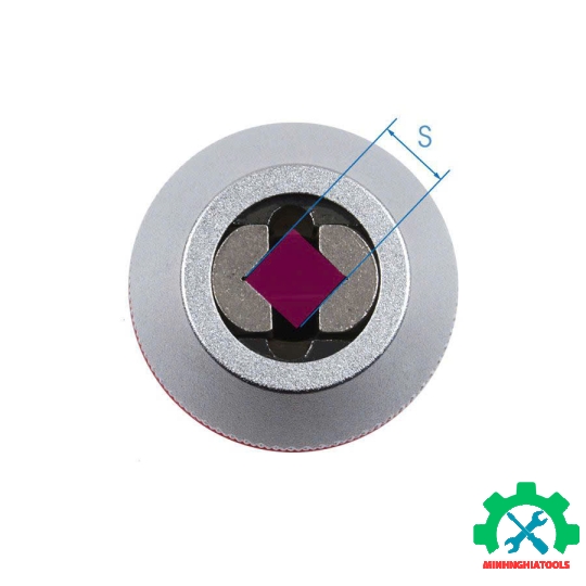 Đầu vặn taro Kingtony 39124012M loại 1/2 lỗ vuông 6mm-12mm 