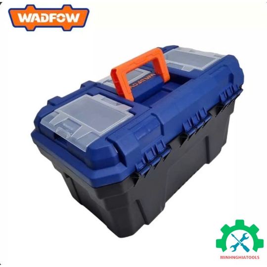Thùng đựng dụng cụ 16'' và 19" khóa nhựa WADFOW WTB1319 - WTB1316 
