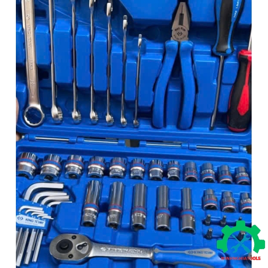 Bộ dụng cụ và tuýp 3/8" 54 chi tiết hệ mét Kingtony 3054MR 