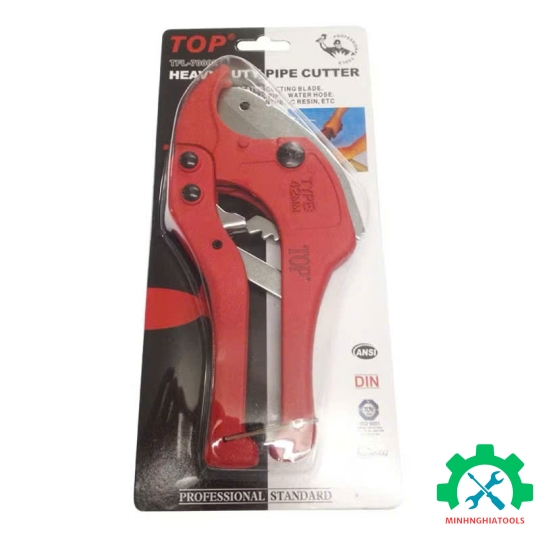 Kéo cắt ống nhựa 42mm cán đỏ  TOP TFL-70002 