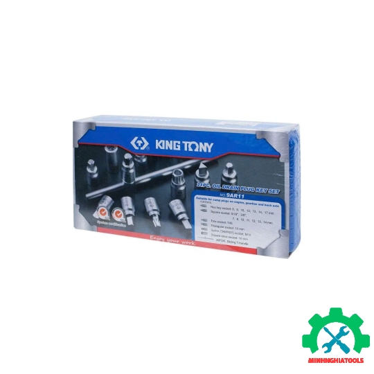 Bộ đầu tuýp 3/8 inch 21 chi tiết Kingtony 9AR11 