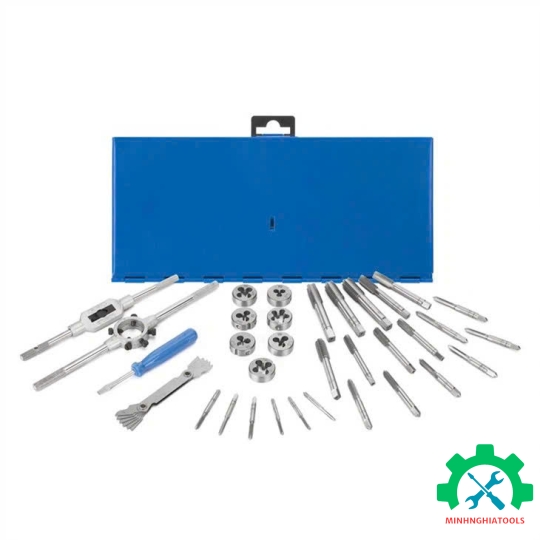 Bộ taro 32 chi tiết, taro ren trong và ngoài M3-M12  WORKPRO WP309008