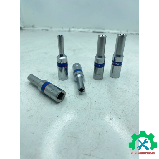 Tuýp 1/4" hình sao E Kingtony 2275M loại dài 50mm, Kích thước E4-E8 