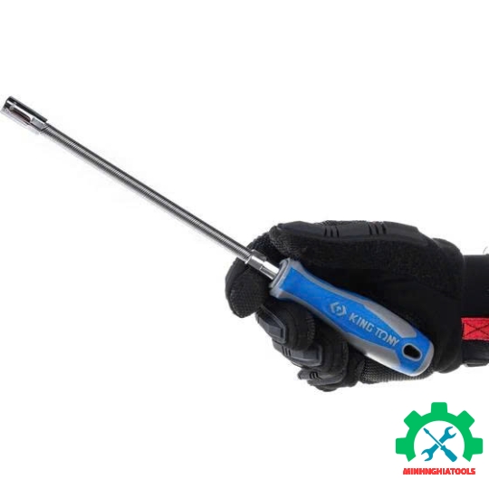 Cán vít vặn ốc loại lò xo đầu lục giác 7mm dài 190mm Kingtony 1453-07
