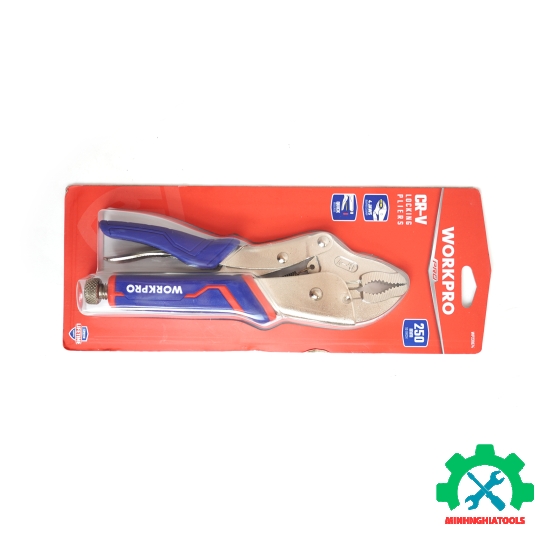 Kìm chết bẳng thép CR-V 10 inch 250mm Workpro WP231074